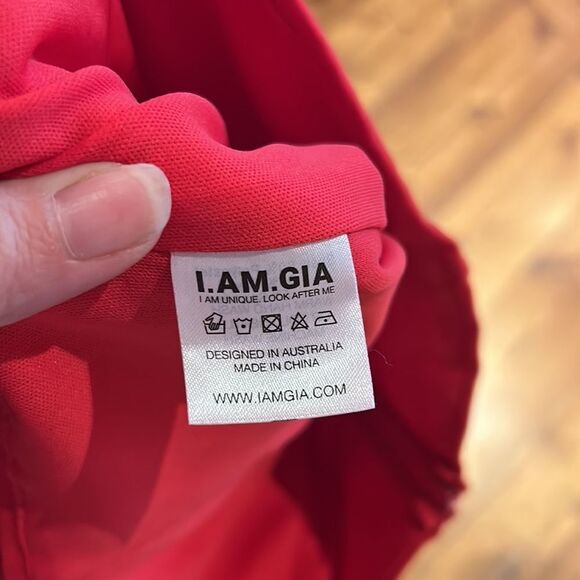 I am Gia Naomi red milk maid top small - Picture 11 of 15